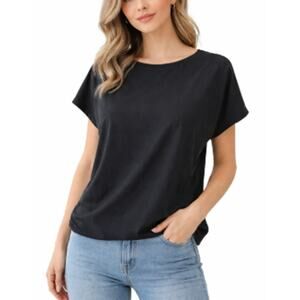 Anthropologie UNIVERSAL STANDARD Women's Black Blouse Top Size 4XS 0-2